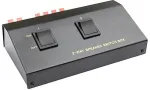 Alcasa Good Connections Lautsprecher-Umschaltbox 2-fach
