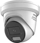 HIKVISION Pro Series 6MP AcuSense Strobe Light and Audible Warning Fixed Turret Network Camera