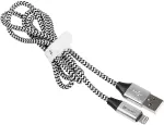 Tracer 46268 Lighting USB 2.0 Iphone AM 1m Black Silver