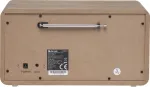 Raadio Denver DAB-36LW radio Portable Digital Brown, White