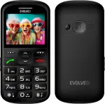 Mobiiltelefon EVOLVEO EasyPhone XS, mobile phone for seniors, black