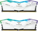 M&auml;lu TEAM GROUP DDR5 - 32 GB -6000 - CL - 38 Kit, RAM (white, FF4D532G6000HC38ADC01, Delta RGB)