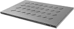 LANBERG 19" fixed shelf 1U/465x715mm, max load capacity up to 120kg | AK-1009-B | Black