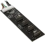 KOLINK USB 2.0 Hub-Karte, inkl. 60cm USB- & Molex-Kabel
