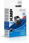 Tooner KMP Patrone HP CC640EE NR.300 black 200 S. H133 refilled