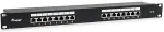 EQUIP 19" Patchpanel 16xRJ45 Cat6 FTP 1U 250MHz RAL9005