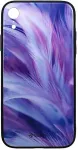 Tellur Cover Glass print for iPhone XR feather