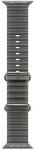 APPLE 49mm Translucent Black Ocean Band - Natural Titanium Finish