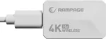 Hiir RAMPAGE ZENITH PRO 26,000 DPI BI WIRELESS MOUSE