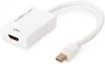 Digitus DisplayPort Adapter miniDPort -> HDMI St/Bu 0,2m akt