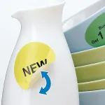 HERMA Special - Self-adhesive removable matte paper labels - wei&szlig; - 40,6 x 25,4 mm (oval) - 900 Etikett(en) (25 Bogen x 36) (4380)