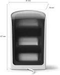 Philips Hue Play Wall Washer, White, EU/UK, 2-pack | 2000-6500 Hue White Colour Ambiance