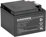 EuroPower Akumulator AGM EUROPOWER serii EPS 12V 28Ah (Żywotność 8-12 lat)