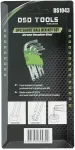 DSDTOOLS 9-osa l&uuml;hikeste kuusnurksete v&otilde;tmete komplekt kuulotsikuga DS1043