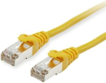 EQUIP Patchkabel Cat6 S/FTP 2xRJ45 50.00m gelb LSZH Polybeutel