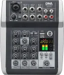 DNA QMX502 5-channel Analog sound mixer Blue