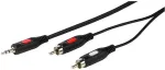 Vivanco kaabel 3,5mm - 2xRCA 2,5m (46031)