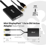 Club 3D Club3D Adapter MiniDisplayport > DVI-D (Active Dual) St/Bu retail