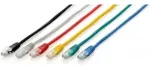 Equip Patchkabel Cat6 U/UTP 2xRJ45 0.25m schwarz PVC Polybeutel
