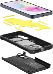 Spigen Kaitse&uuml;mbris Tough Armor, Samsung Galaxy A35 5G, must,