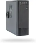 Korpus Chieftec Flyer Series FI-03B - Desktop Slimline - Mini-ITX - Stromversorgung 250 Watt (TFX12V) - Schwarz - USB/Audio (FI-03B)