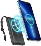 Veger MagOn W1151-B 10000mAh powerbank Magnetic Wireless PD20W