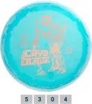 Discmania Discgolf Midrange Driver C-LINE HORIZON MD5 Cryo Blade Gannon Buhr Light blue 5/3/0/4