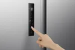 K&uuml;lmik Gorenje NRS917E41XWD side-by-side refrigerator Freestanding 541 L E Stainless steel