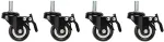 LANBERG Castors x4 for wall mounting 19 inch cabinets
