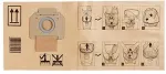 MAKITA P-72899 Filter Bag L 5pcs