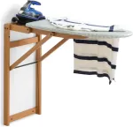 No name ARREDAMENTI STIROJOLLY Ironing board for wall hanging - 108 x 40 cm, Brown