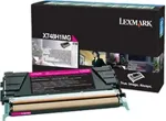 Tooner LEXMARK - Hohe Ergiebigkeit - Magenta - Original - Tonerpatrone LCCP, LRP - f&uuml;r X748de, 748dte (X748H1MG)