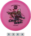 Discmania Discgolf Midrange Driver C-LINE GLOW MD5 Gannon Buhr Signature - Cryo Blade 2 Pink 5/3/0/4