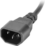 LANBERG | Power Distribution unit (PDU) 19" 1U 10A 2M 7X Schuko Outlets | PDU-07F-0200-IEC-BK