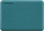 K&otilde;vaketas Toshiba Canvio Advance external hard drive 1 TB 2.5" Micro-USB B 3.2 Gen 1 (3.1 Gen 1) Green
