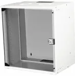 EQUIP 19" Wandgeh&auml;use Glast&uuml;r ECO 540x400mm 12U grau