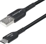 StarTech 3M USB-A TO USB-C CABLE BLACK CORD USB 2.0 DATA TRANSFER
