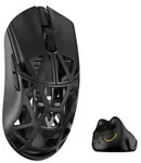Hiir No name WLMOUSE Beast X Mini Pro Solid Sides Gaming Mouse, Omron Optical Switches - black