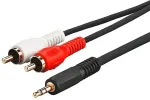 MicroConnect - Audiokabel - RCA (M) bis Stereo Mini-Klinkenstecker (M) - 1.5 m