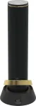 Prestigio Maggiore, smart wine opener, 100% automatic, opens up to 70 bottles without recharging, foil cutter included, premium design, 480mAh battery, Dimensions D 48*H228mm, black + gold color.