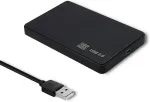 NONAME Hard drive adapterUSB2.0 HDD/SSD 2.5" SATA3 blac