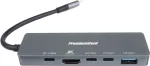 PREMIUMCORD adapter USB-C to HDMI+USB A+USB C+PD