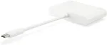 Equip Dock 3-1 USB-C->VGA,USB-A,60W USB-C 0.15m