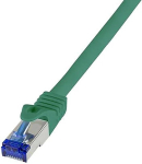 LOGILINK Patchkabel Ultraflex, Cat.6A, S/FTP, gr&uuml;n, 0,5 m