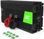 GREEN CELL KFZ Spannungswandler Power Inverter 12V > 230V 1500W Black
