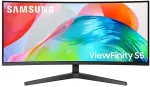 Monitor SAMSUNG S55GH computer 86.4 cm (34") 3440 x 1440 pixels UltraWide Quad HD LCD Black