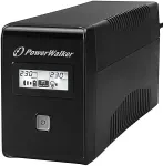 UPS POWERWALKER VI 850 LCD uninterruptible power supply () Line-Interactive 0.85 kVA 480 W