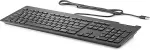 Klaviatuur Hp Business Slim - Tastatur - mit Smart Card reader - USB - Deutschland - Schwarz