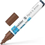 Schneider Akr&uuml;&uuml;lmarker Paint-it 320, 4mm, pruun