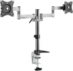 Logilink TIS 13"-27" 2TFT 3Gelenke silb. Max.8KG,342mm Arm